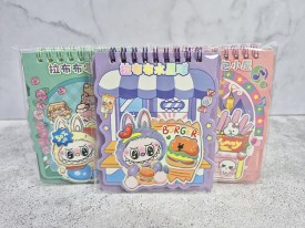 Libreta con stickers